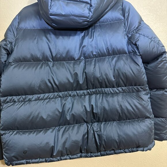 Lululemon Gray Goose Down Feather puffy jacket - Picture 7 of 12